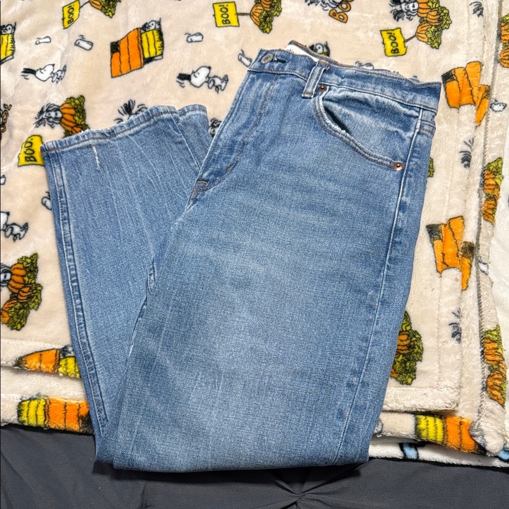 Abercrombie High Rise Mom Jeans